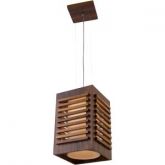 PENDENTE CUBO 15x30 REF 103A.06 -IMBUIA